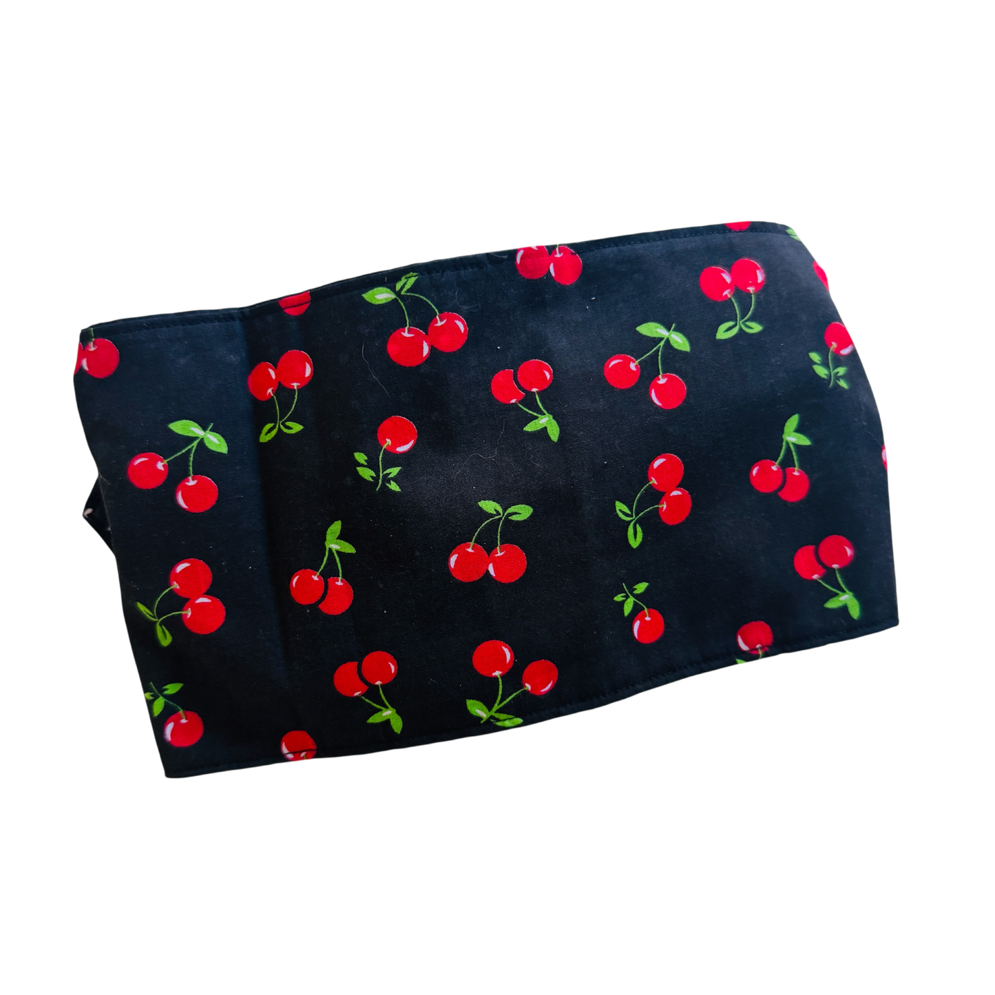 Florence Wired Headband | Cherry & Black
