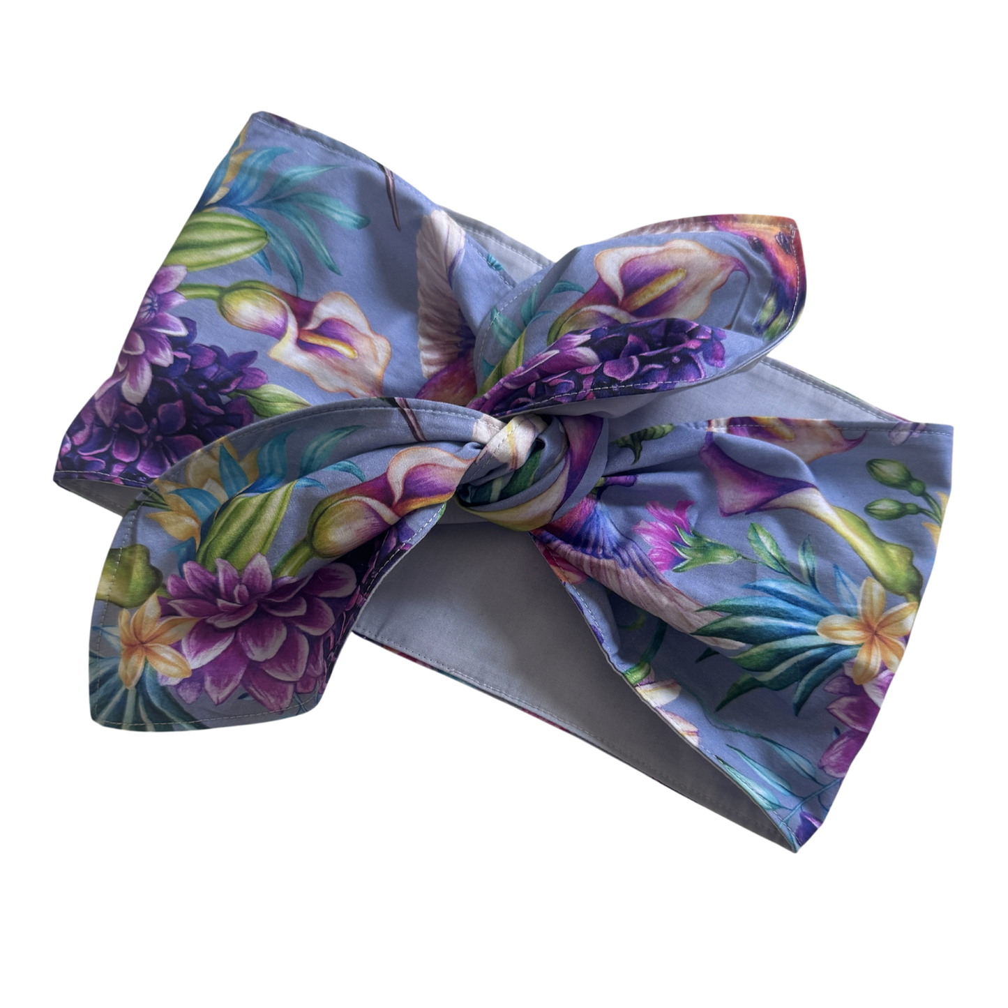 Florence Wired Headband | Tropical Hummingbird