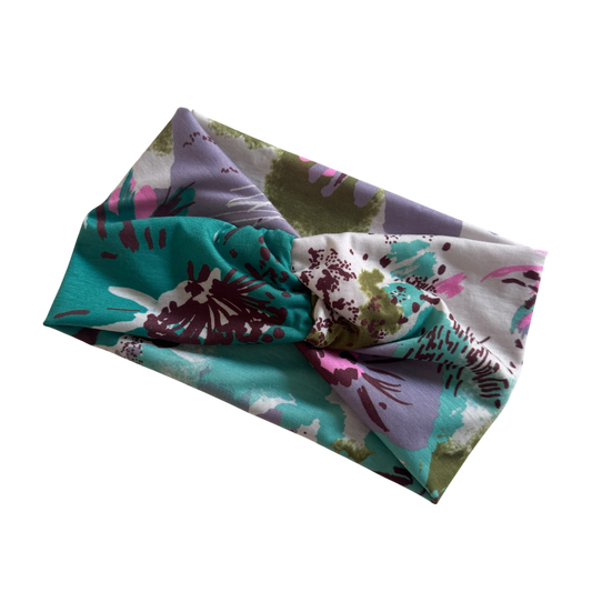 Stretch Knot Headband | Multi Print